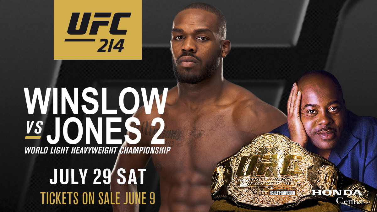 UFC 214 Cormier vs. Jones 2 Official Fight Poster (First Look ...