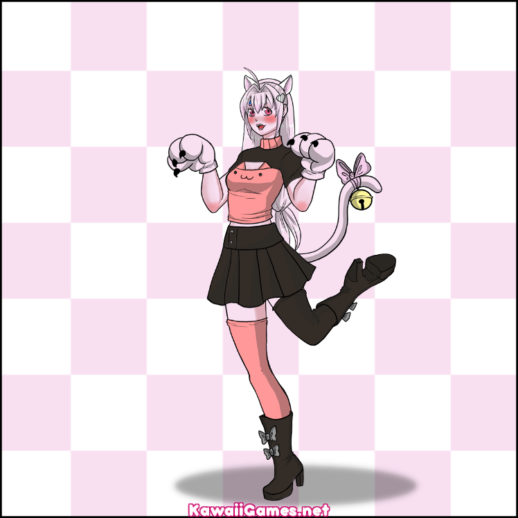 Kawaii Kitty Cat Girl Dress Up Game Kawaii Games