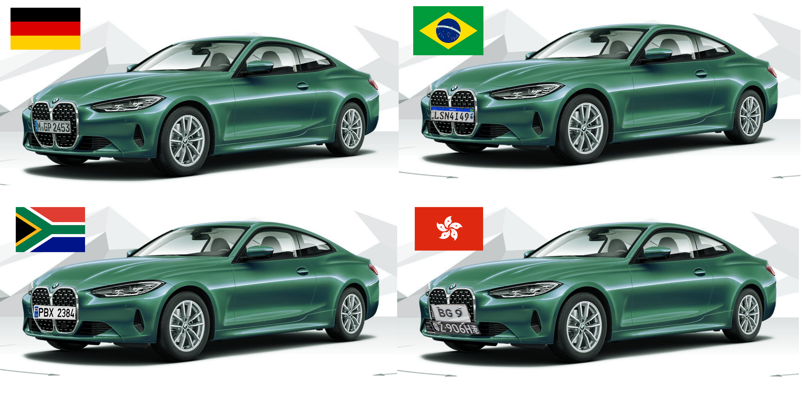 Photo Comparison: G22 BMW 4 Series vs BMW Concept 4 -- Concept vs Reality