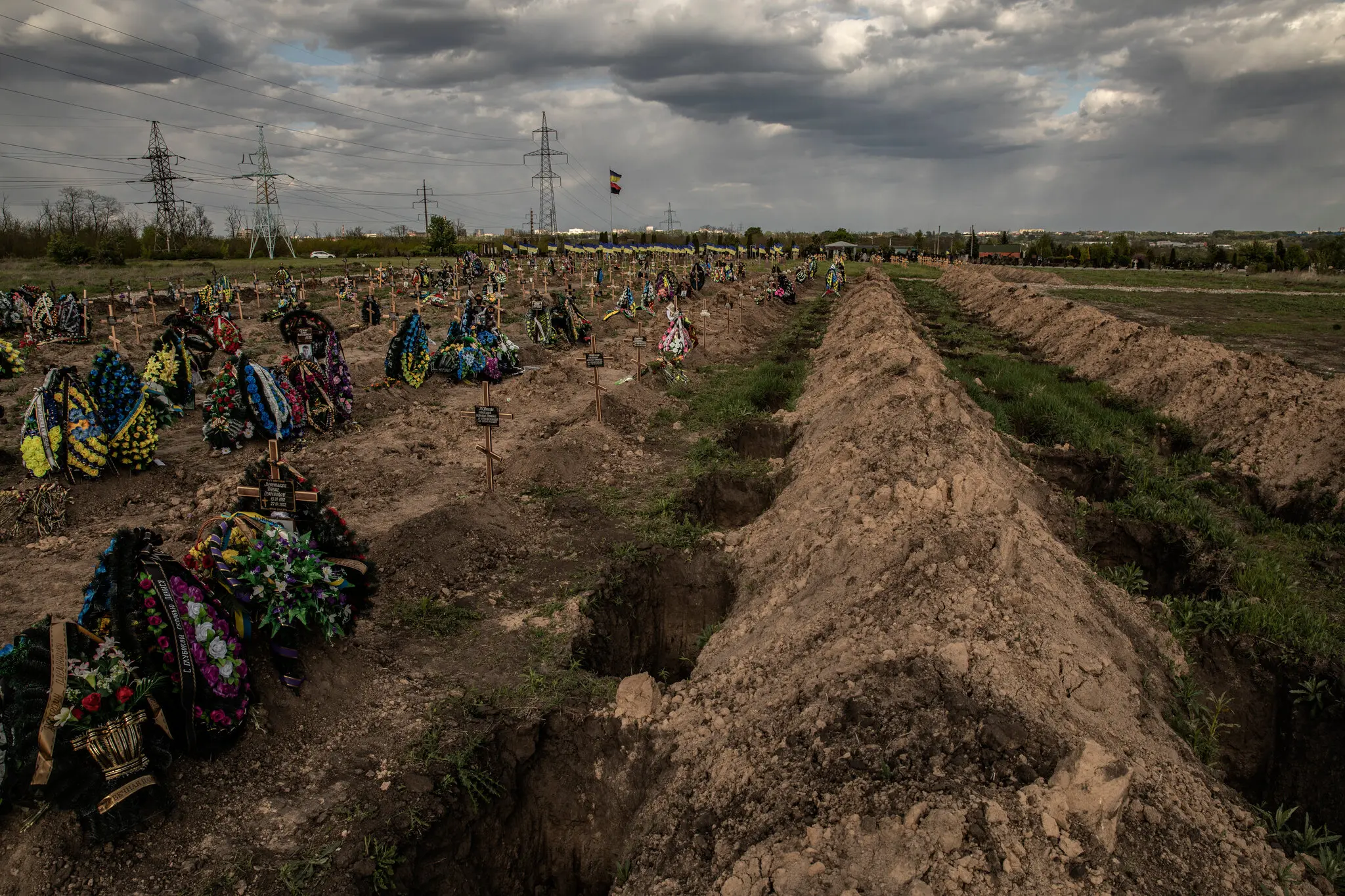 Фото украинских кладбищ военных