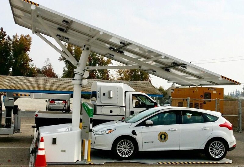 Charged EVs Fresno County, California orders 13 solarpowered EV ARC