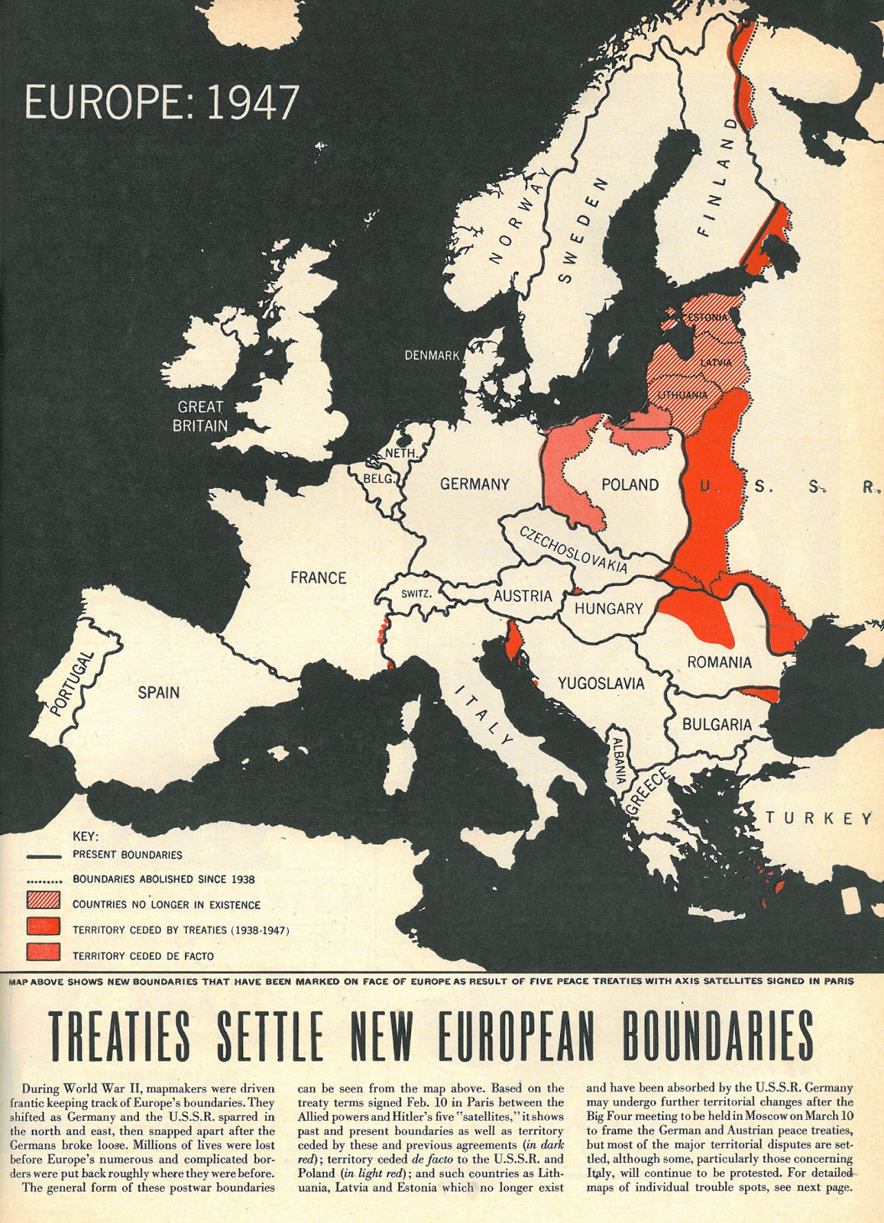 Atlas of The Changing Borders of Europe - Vivid Maps