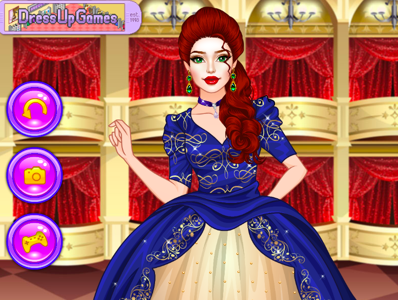 Victorian Barbie Dress Up Game