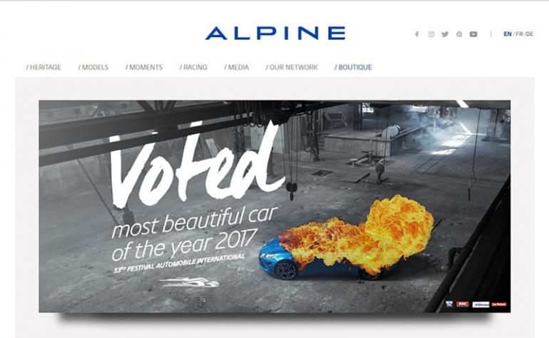 alpine car of the year