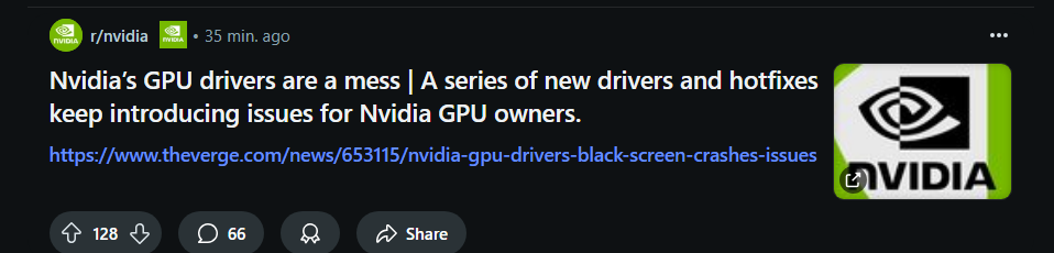 NVIDIA Pushes Out New GeForce Hotfix Driver 576.15, Addressing Display ...