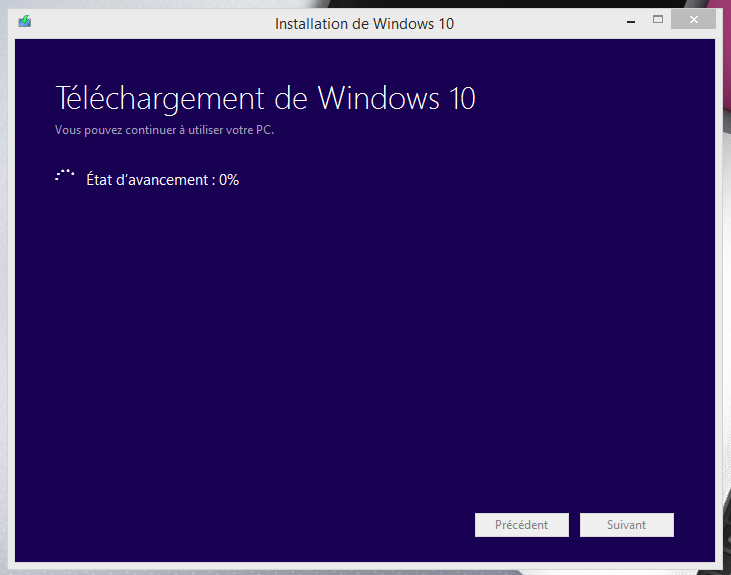 problèmes d'installation Windows 8 commun