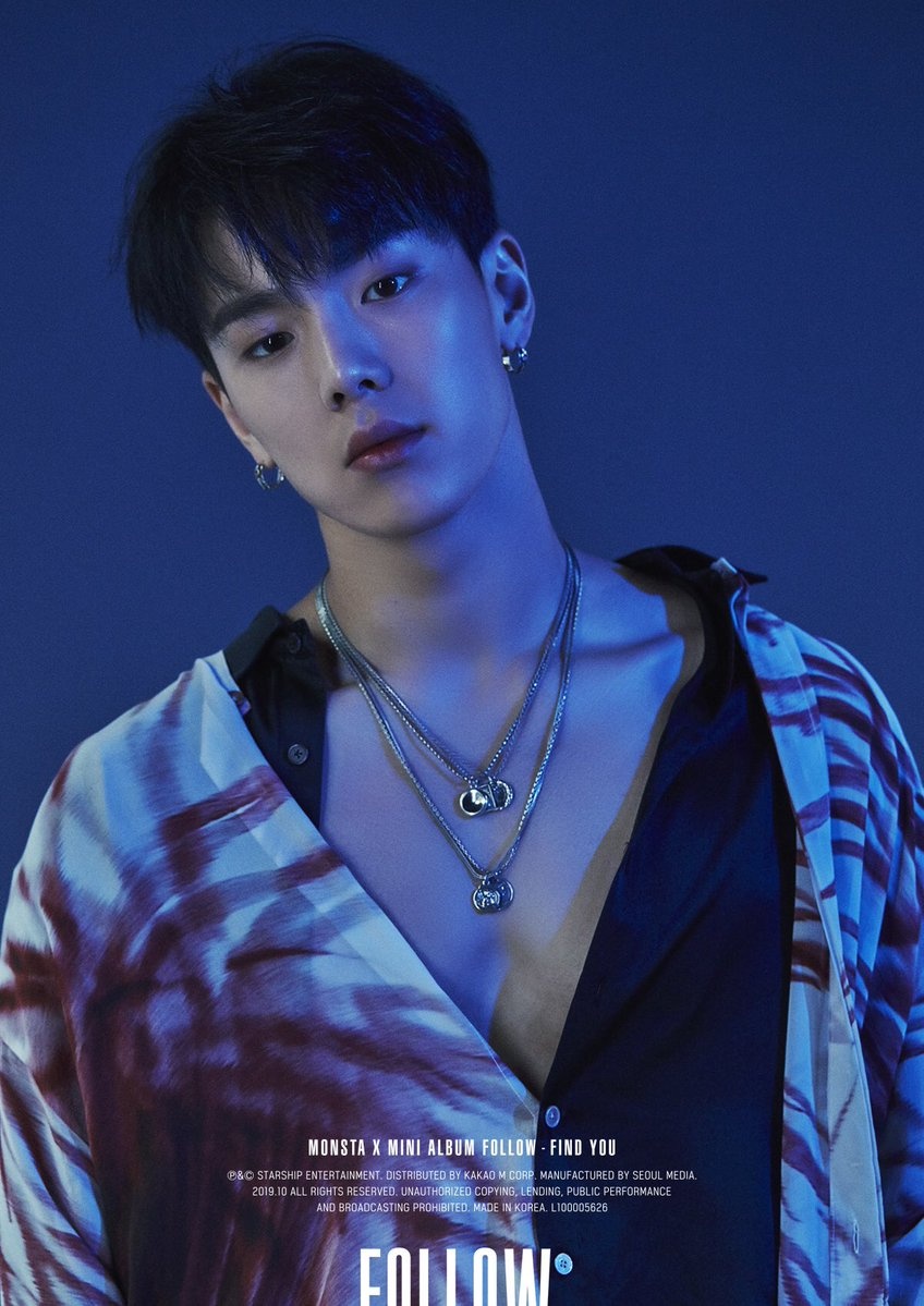 MONSTA X 2nd Album ARE YOU THERE Shoot Out Unit Type-1 Photo Card K-POP 20