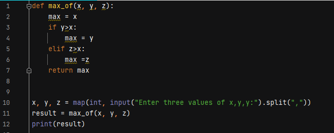 28 Max Of Three Solutions