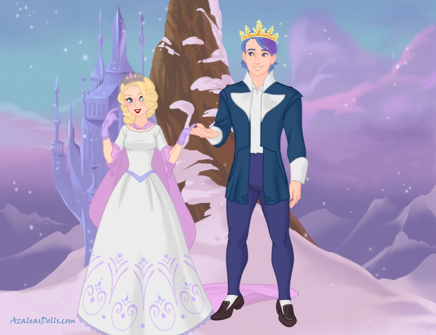 Azaleas Snow Queen Scene Maker Game