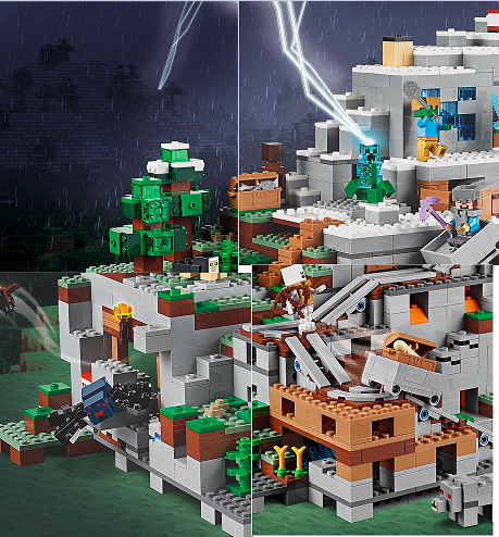 LEGO Minecraft Releases Teaser Images of Largest Set for Theme - The ...