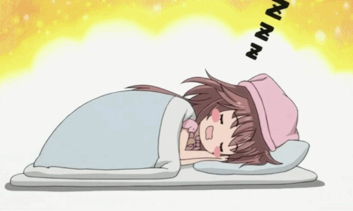 Image result for sleeping anime gif