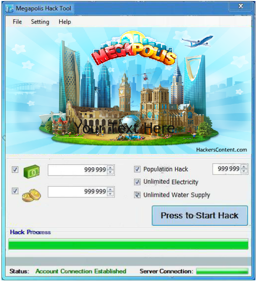 megapolis test