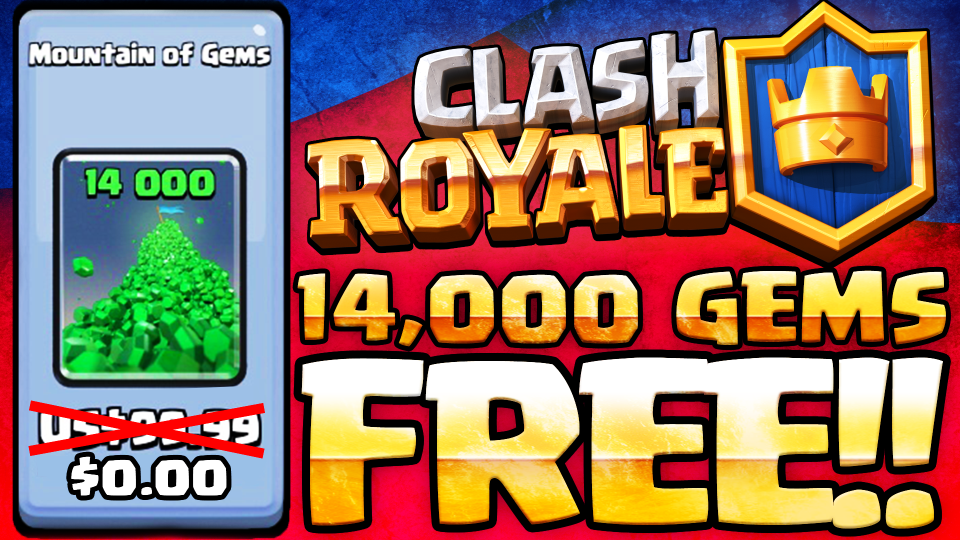 clash royale free gems