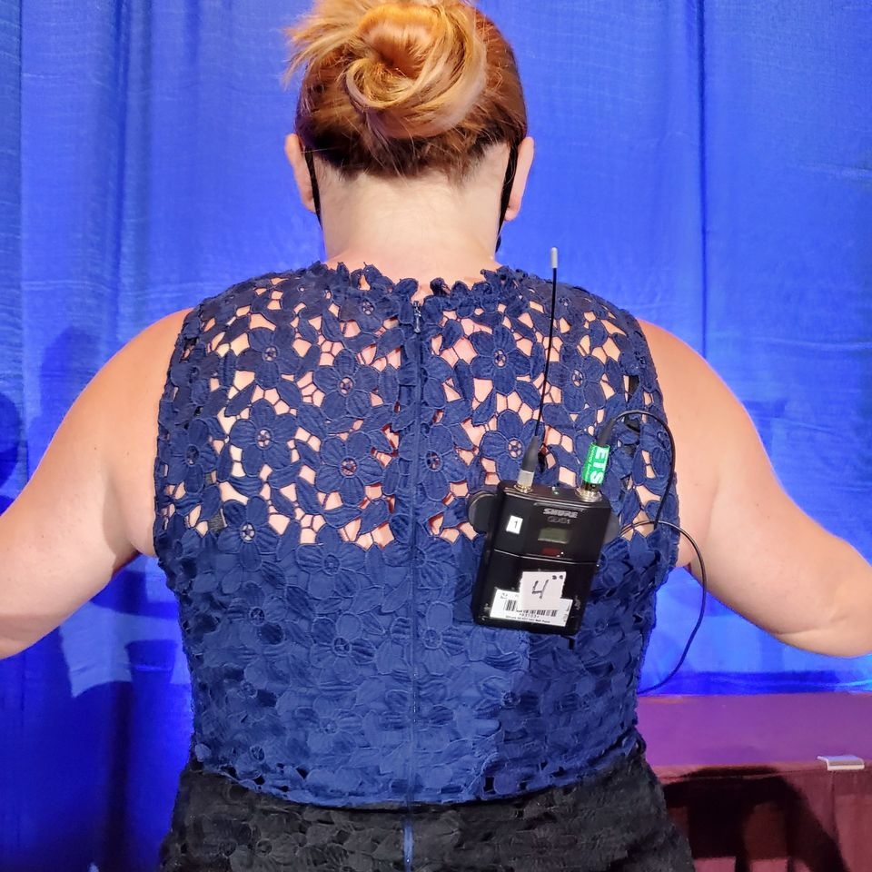 The CharisMic is a magnetic lapel mic that doesn't ruin your clothes