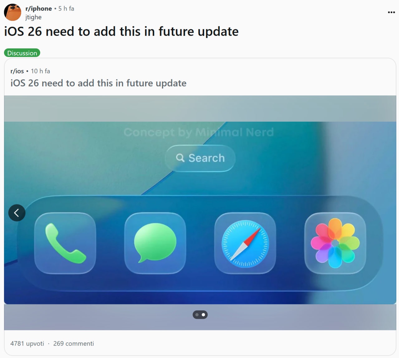 Apple, nessun cambio di rotta: Liquid Glass resterà con iOS 27 e macOS 27
