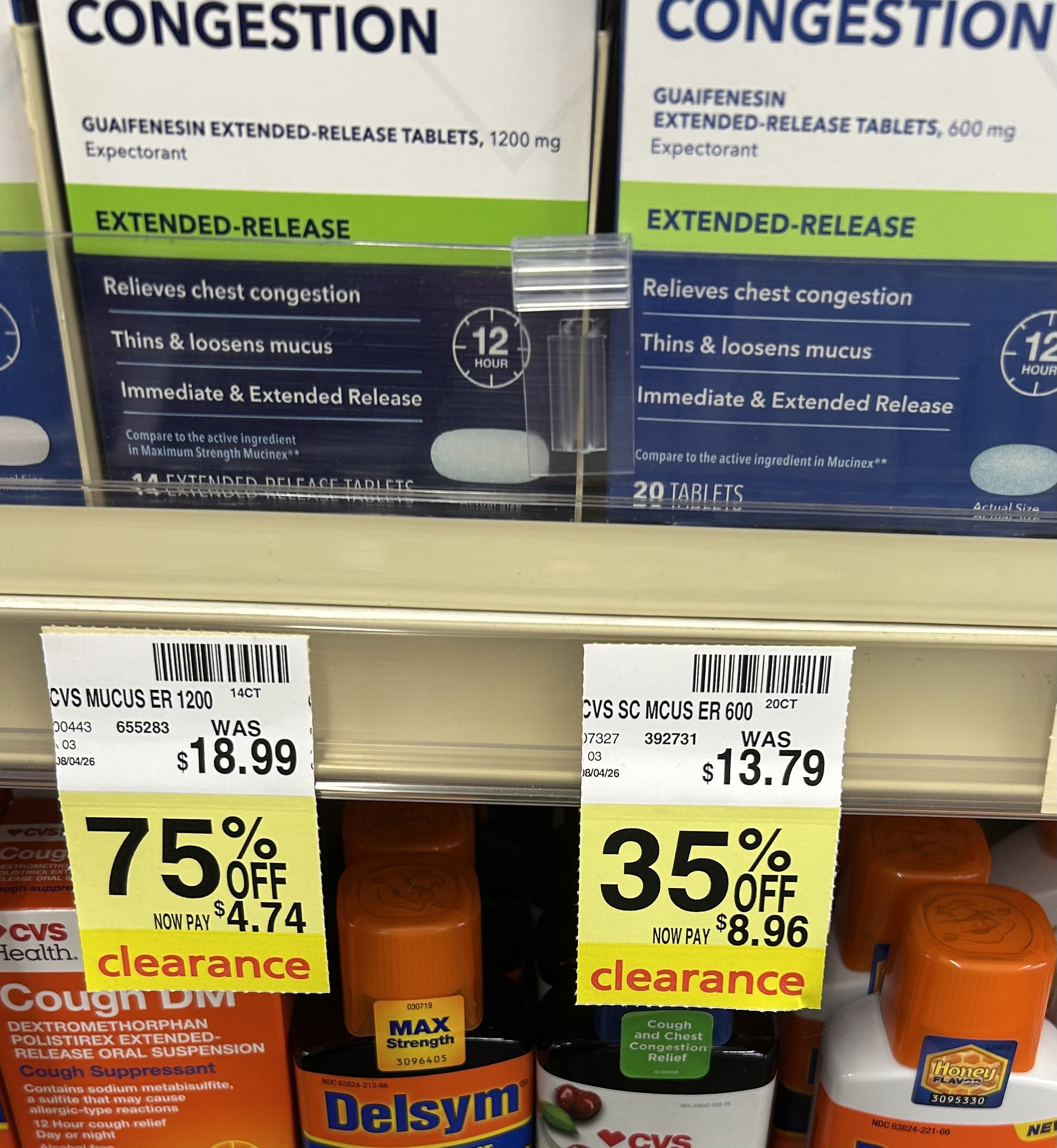 if you get the $3 off $10 cvs cough and cold crt