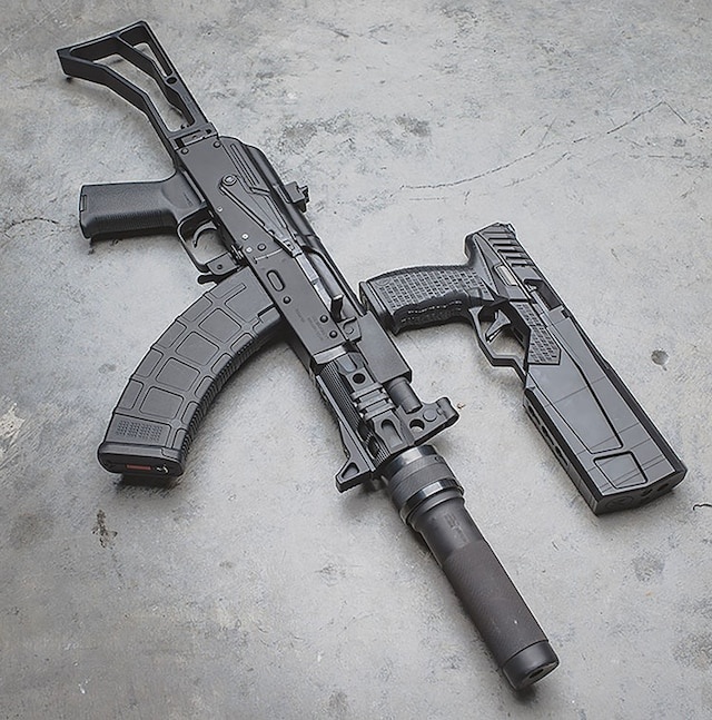 Zastava Arms Releases New ZPAP M70 Extended M-LOK Handguard Rifle ...