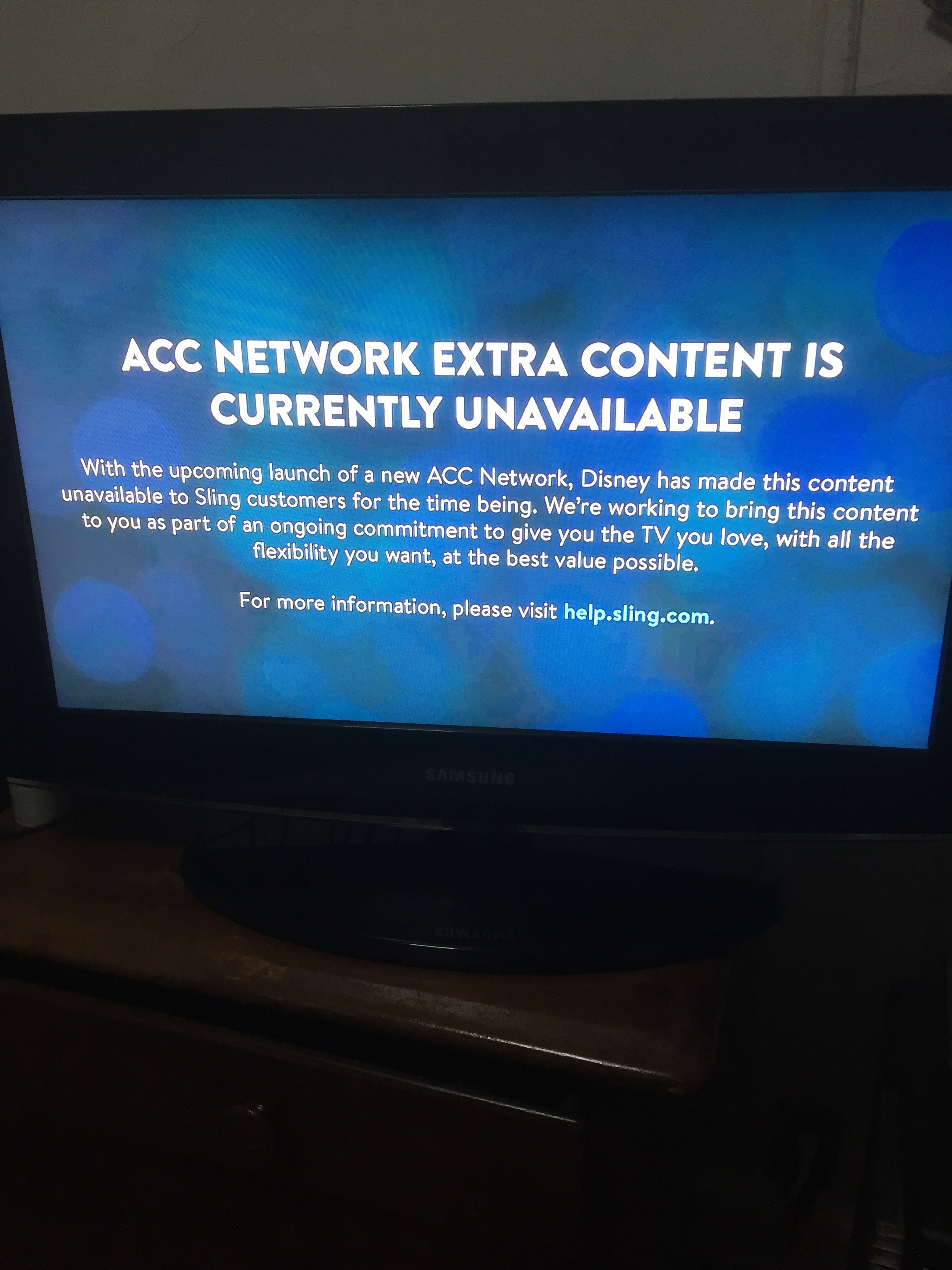 Appleosophy|Sling TV Could Lose ACCNX If New Deal is Not Reached Soon