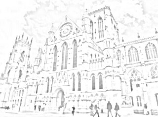 Minster cathedral sketch
