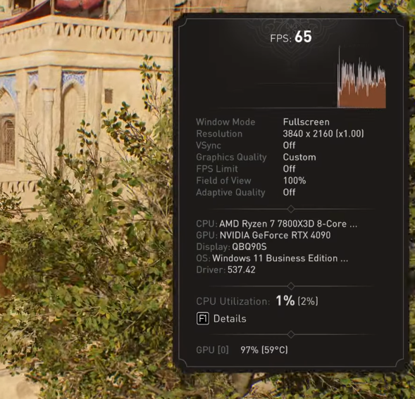 Best Assassin's Creed Mirage graphics settings for Nvidia RTX 3070 and RTX  3070 Ti