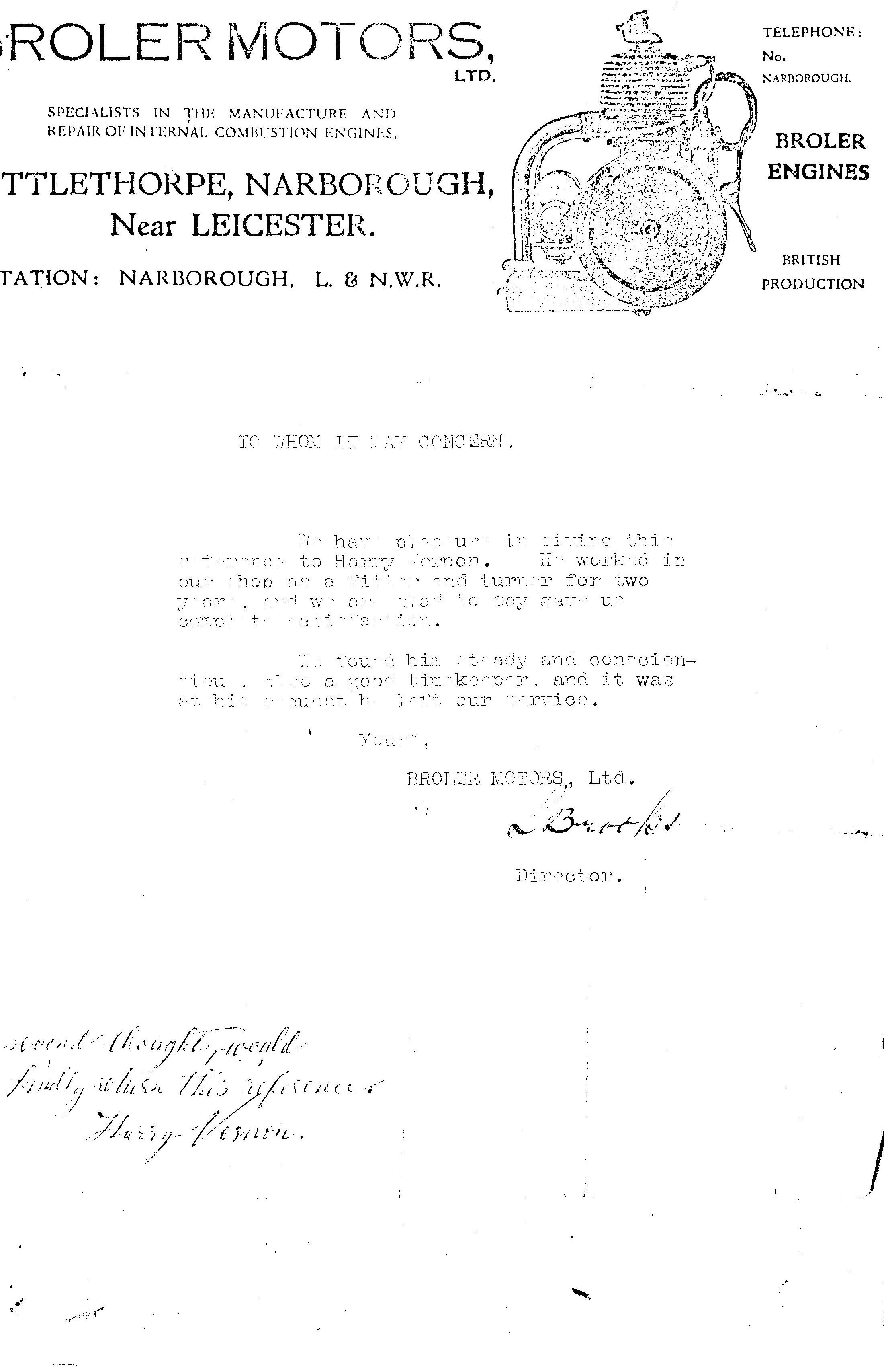 Clarendon Motorcycles 19011904