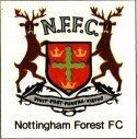 deer surmounting shield and motto for old NFFC badge