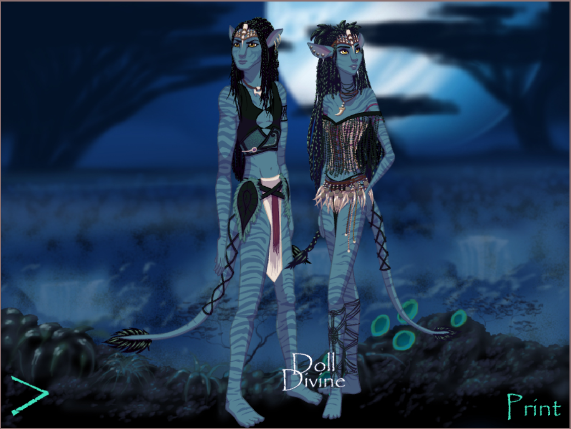 Disqus Na'vi Avatar Maker Doll Divine