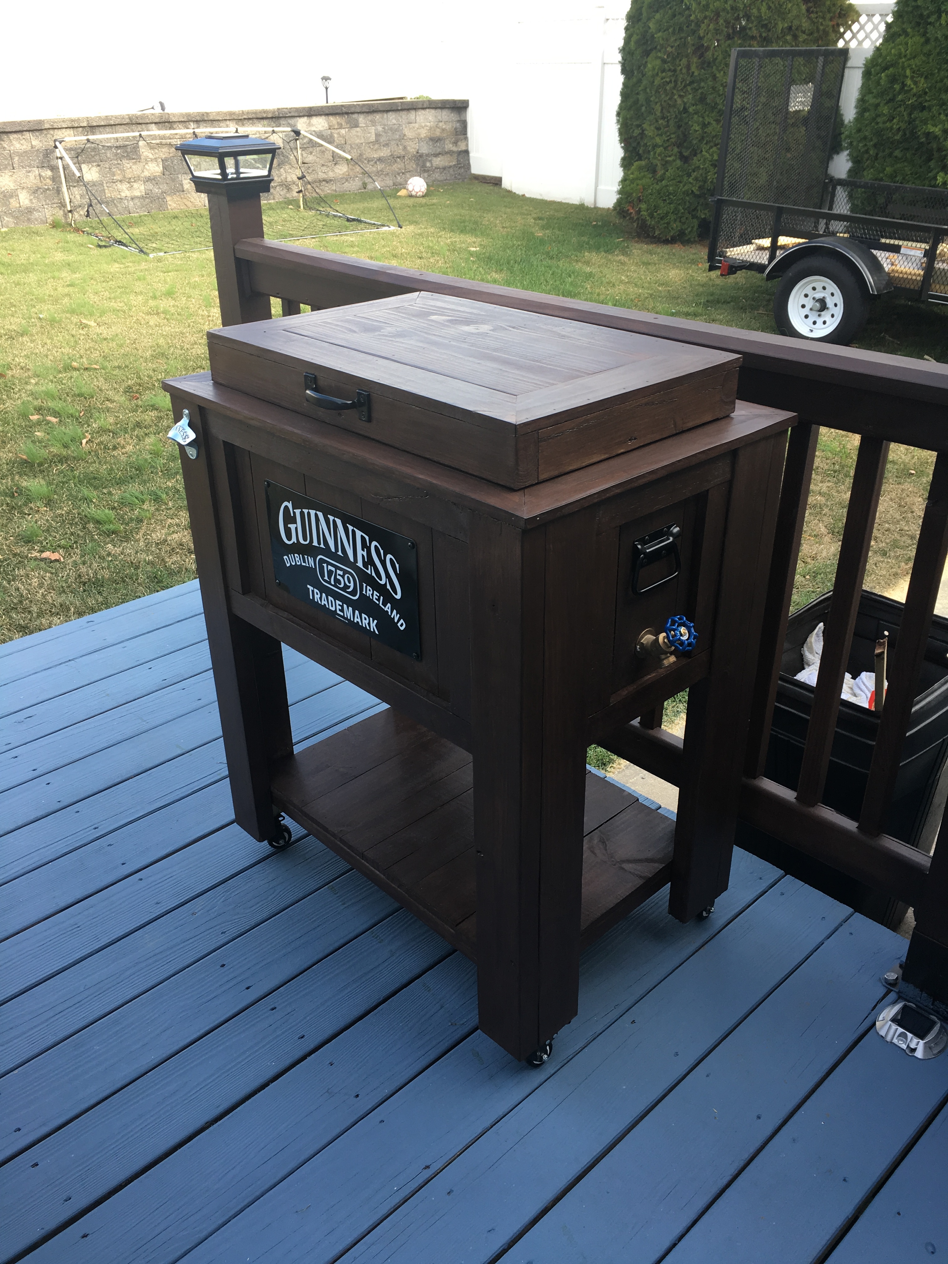 How to Build a Patio Cooler