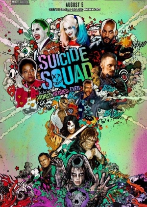 Resultado de imagem para cartaz esquadrao suicida