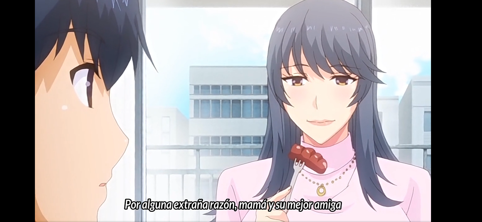 Kaa-chan no Tomodachi ni Shikotteru Tokoro Mirareta. The Animation 1