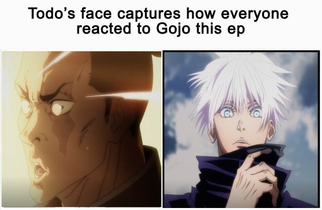 Everywhere I go I see his face : r/JuJutsuKaisen