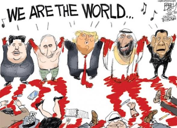 Trump and his pals