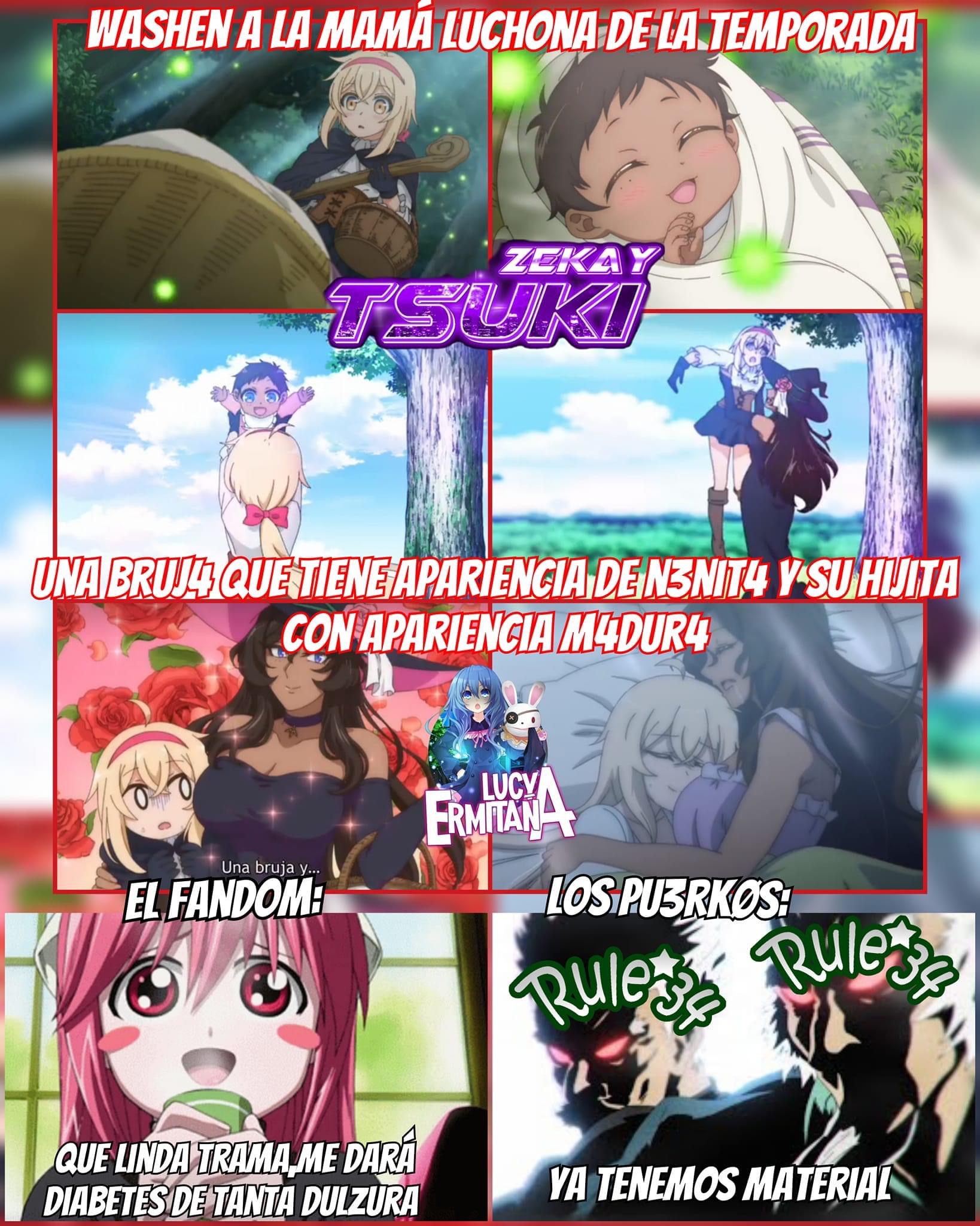 Tsuki Zekay - Los otros animes son buenos, pero que