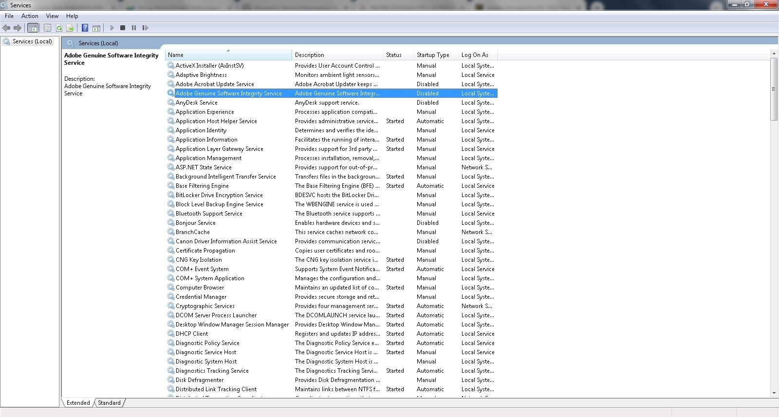 Reinstall Adobe Acrobat