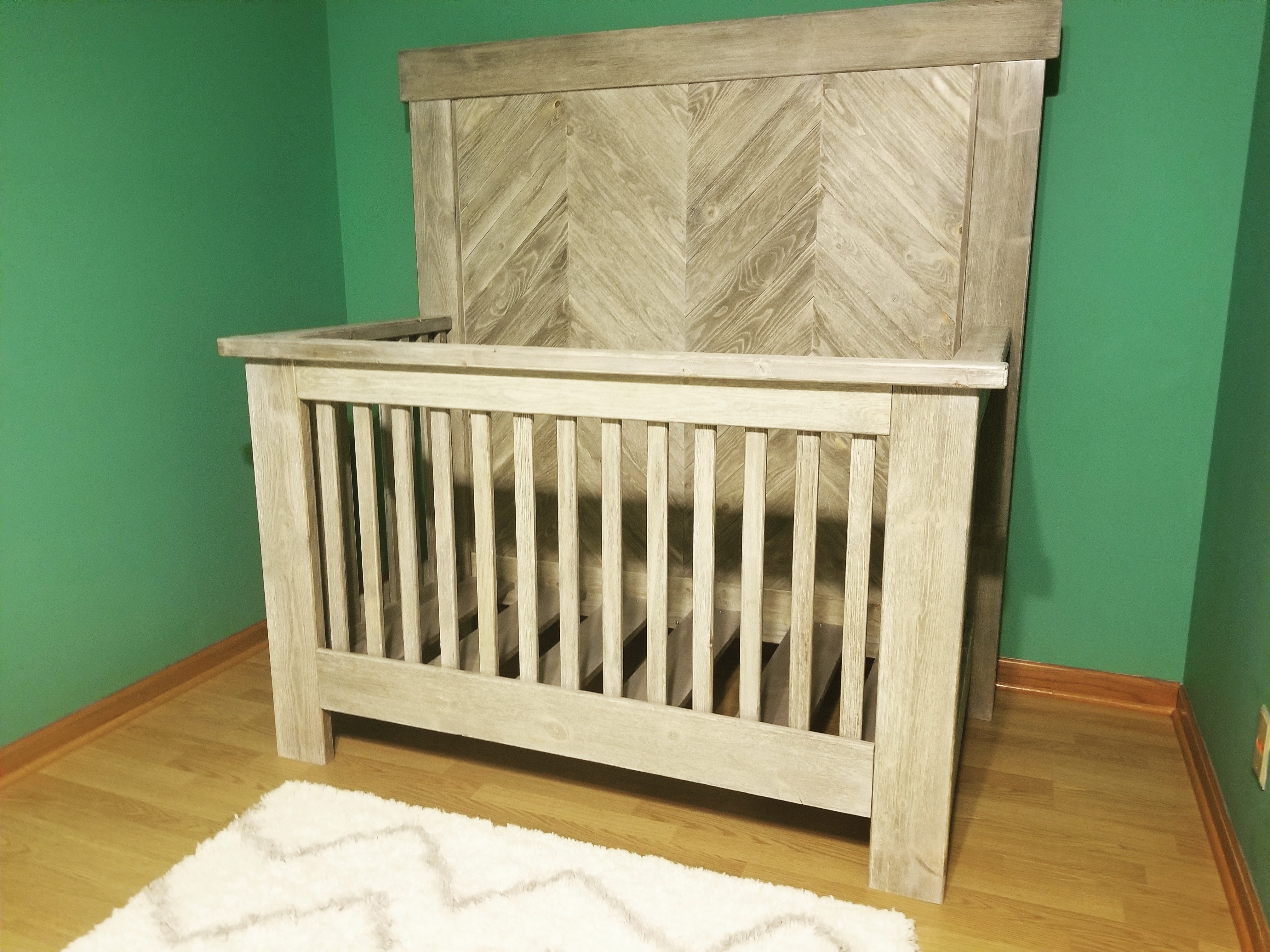 DIY Farmhouse Crib - Free Tutorial and Plans - Shanty 2 Chic