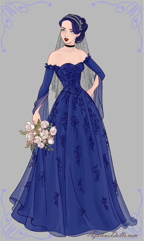 azaleas dolls wedding dress design