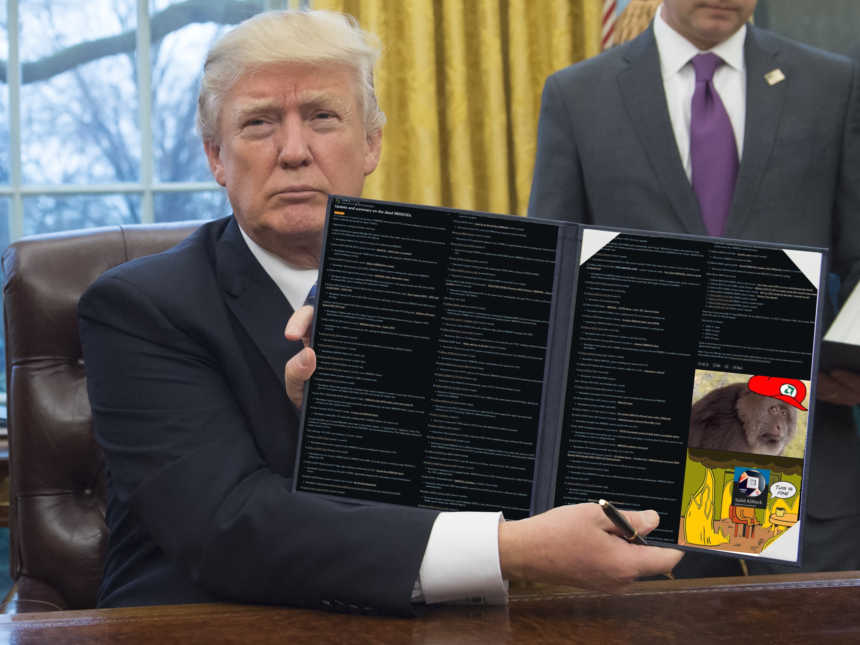 Discussion: Two More Ryzen 9800X3D CPUs Die On ASUS X870E Motherboards