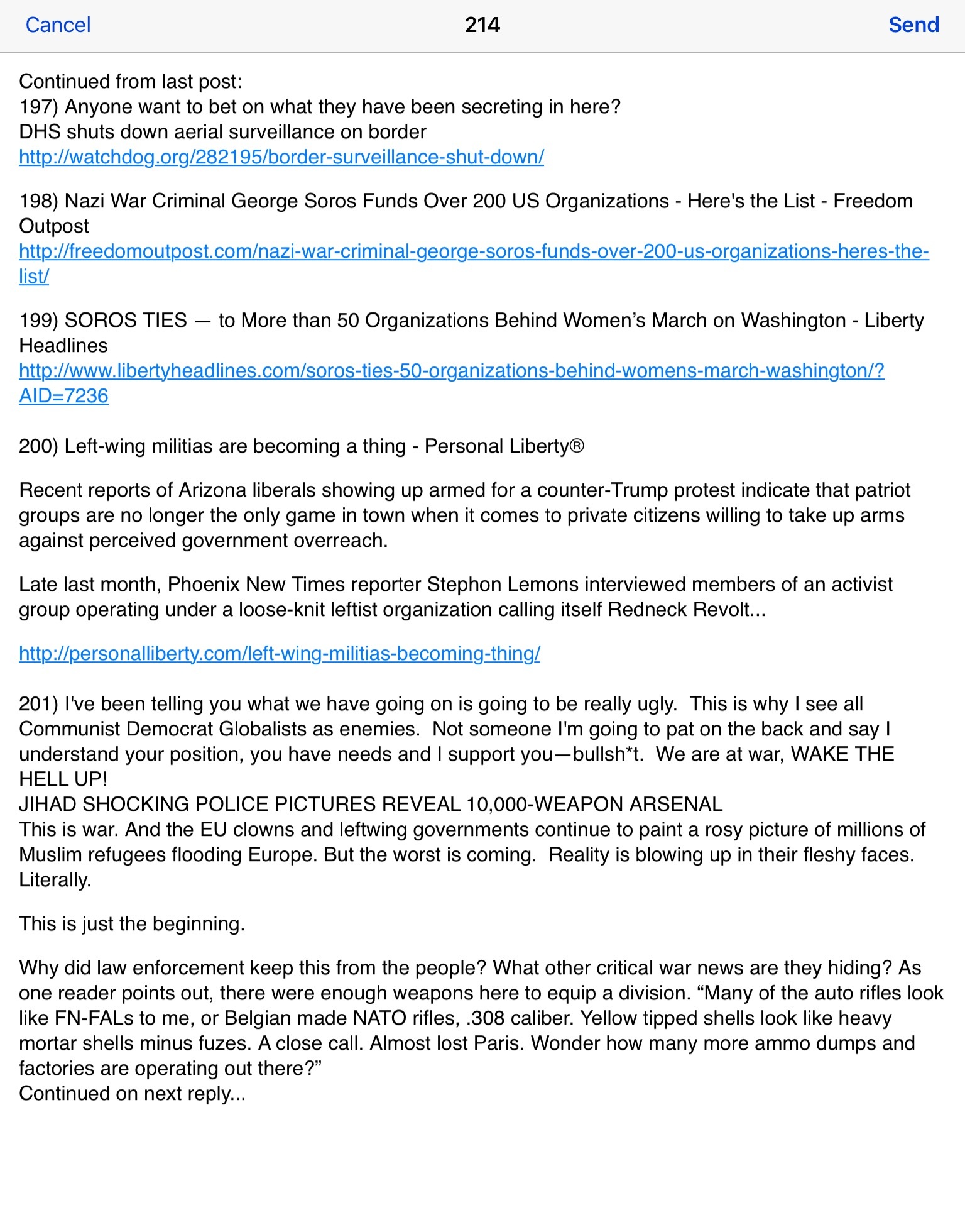 Class Privilege Checklist