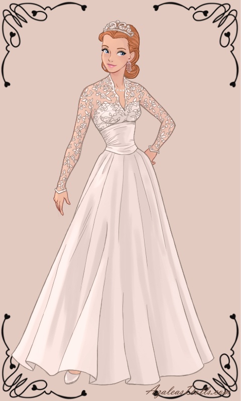 azaleas dolls wedding dress design