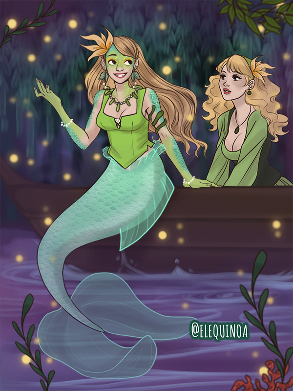 The Sea King's Daughter — There's a new mermaid maker at AzaleasDolls (I