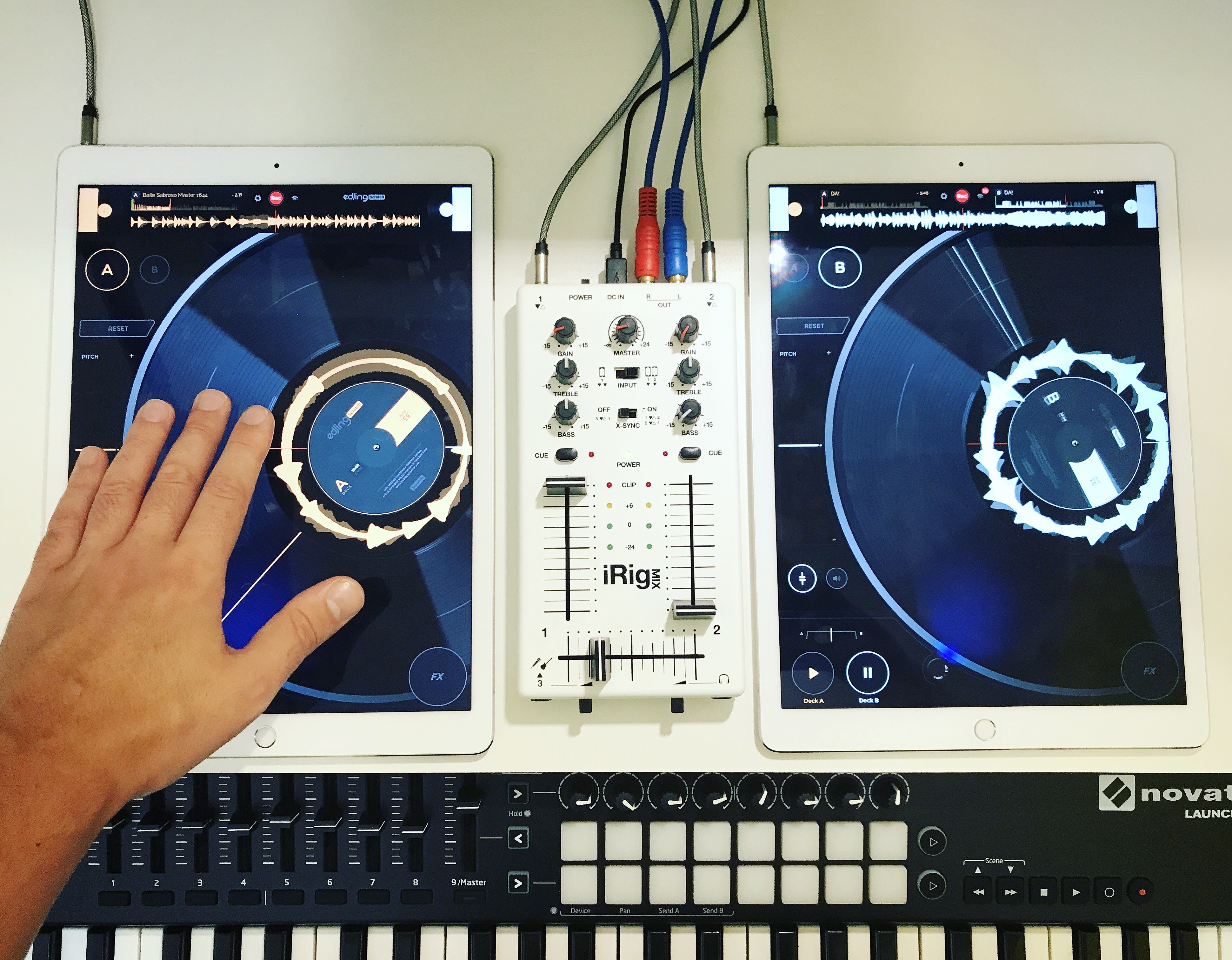 ZJAY, Dedicated 3 Screen Tablet DJ Setup, Heading To Crowdfunding DJ