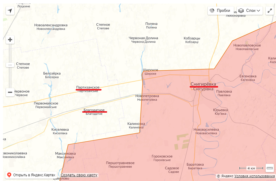 Украина благодатное карта