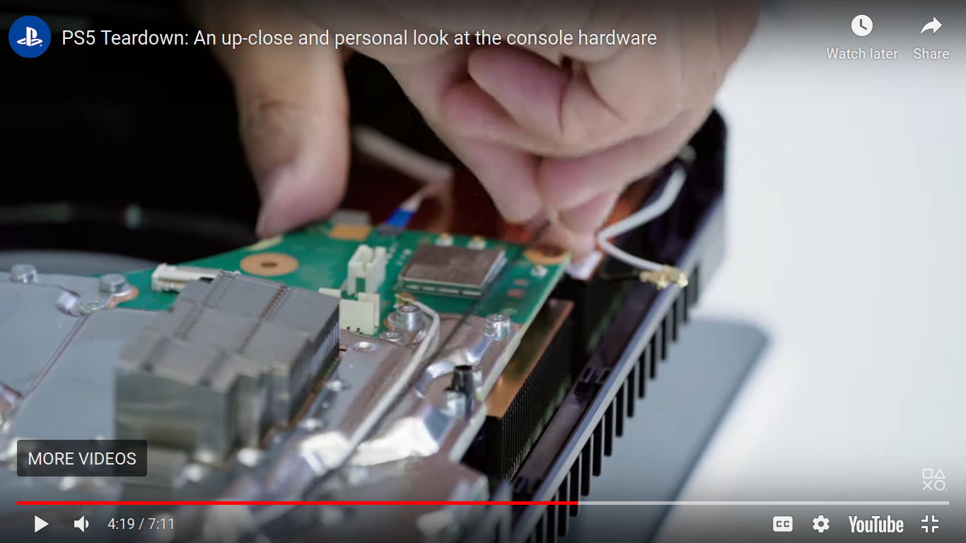 Discussion: PlayStation 5 Official Teardown Video Provides First Look ...