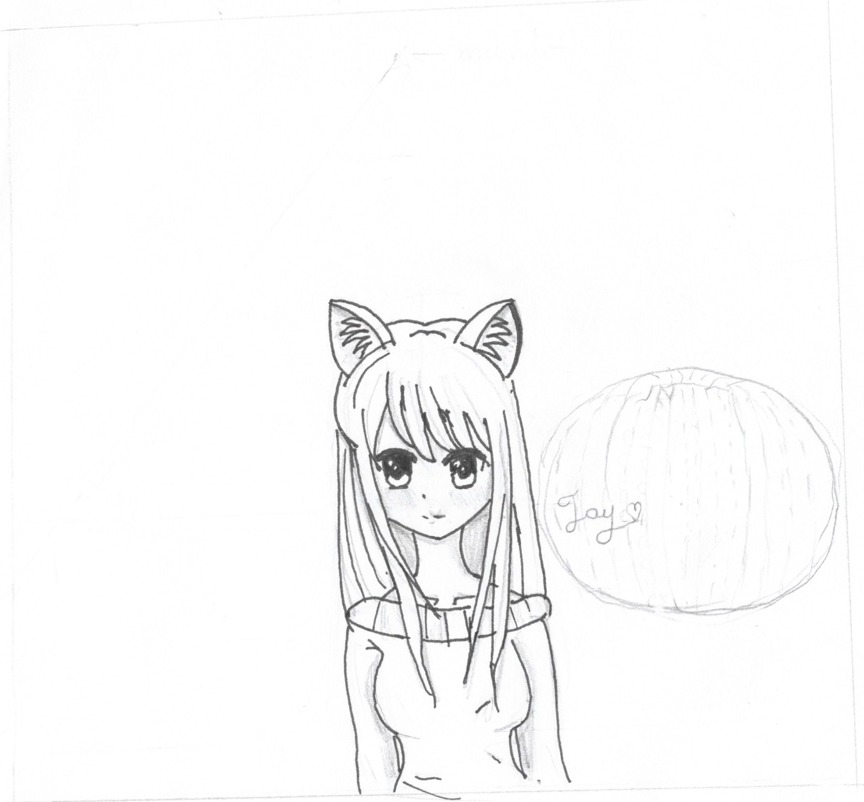 Kawaii Anime Girl Drawing