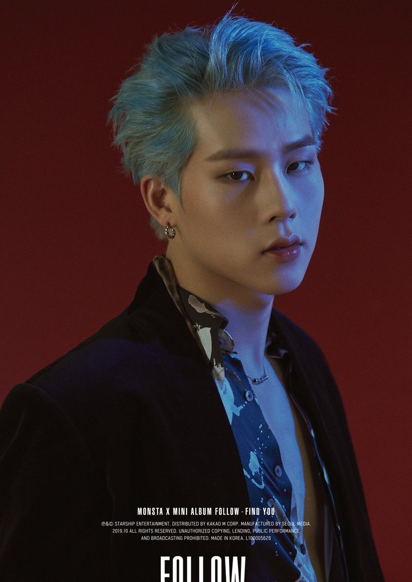 MONSTA X 2nd Album ARE YOU THERE Shoot Out Unit Type-1 Photo Card K-POP 20
