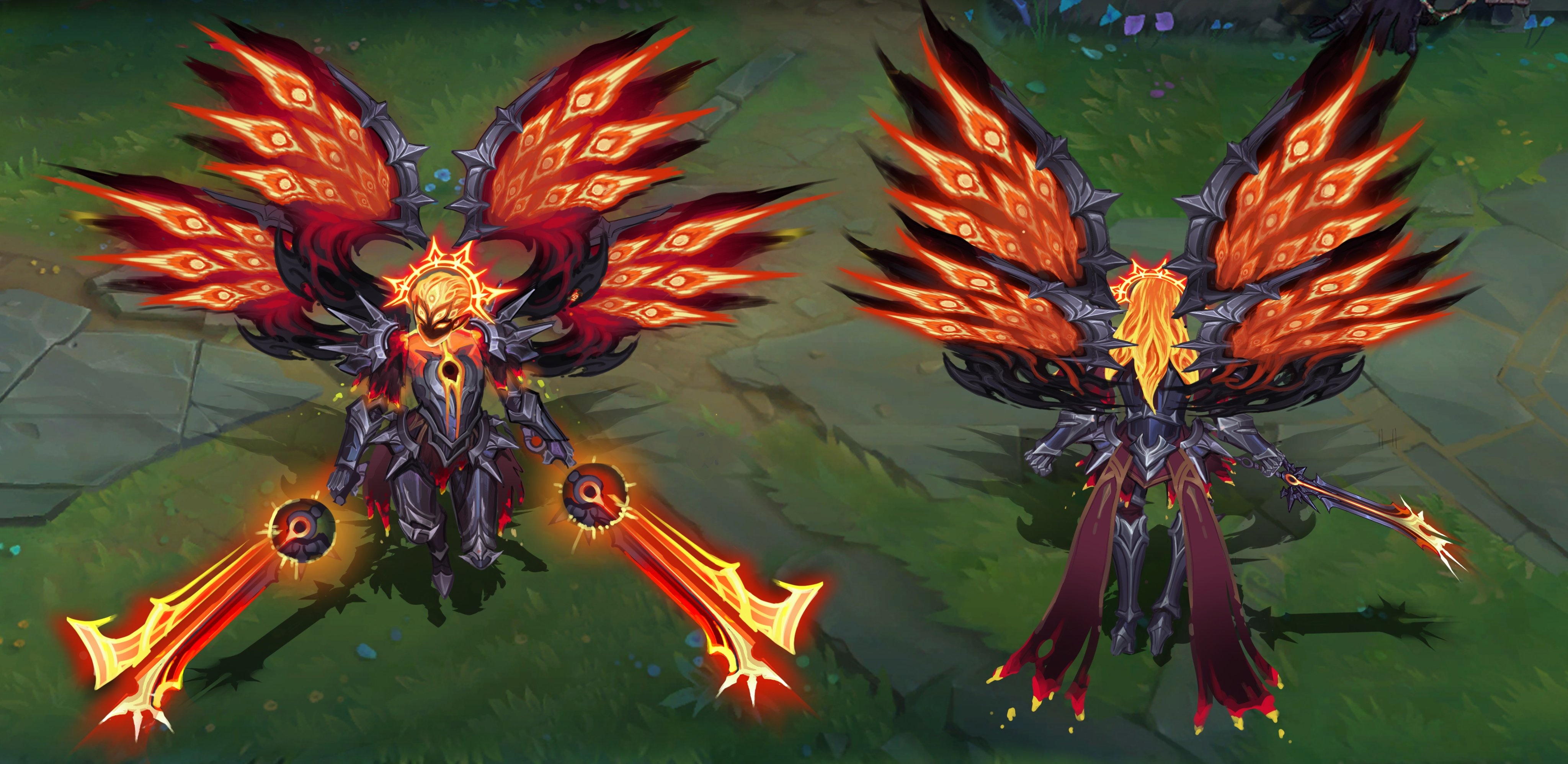 Here Is The Final Concept Art For Sun Eater Kayle By Buying That Skin You Are Actively