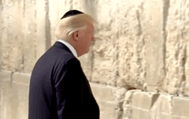 Image result for make gifs motion images of jews kissing the wailing wall'