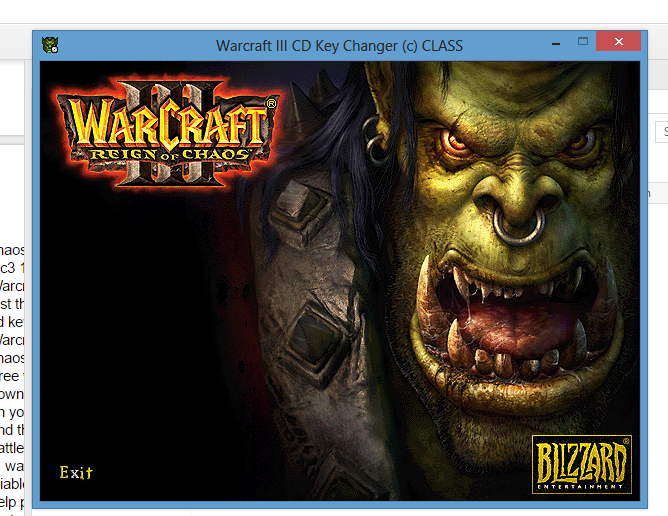 warcraft 3 cd key currently in use