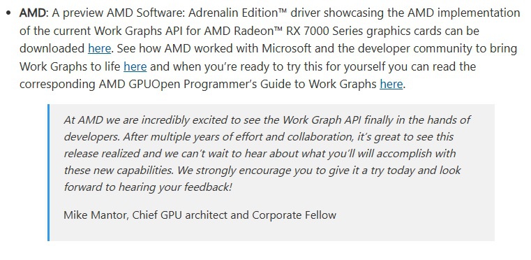 Microsoft's Latest Agility SDK Adds Work Graphs For Full GPU Autonomy ...