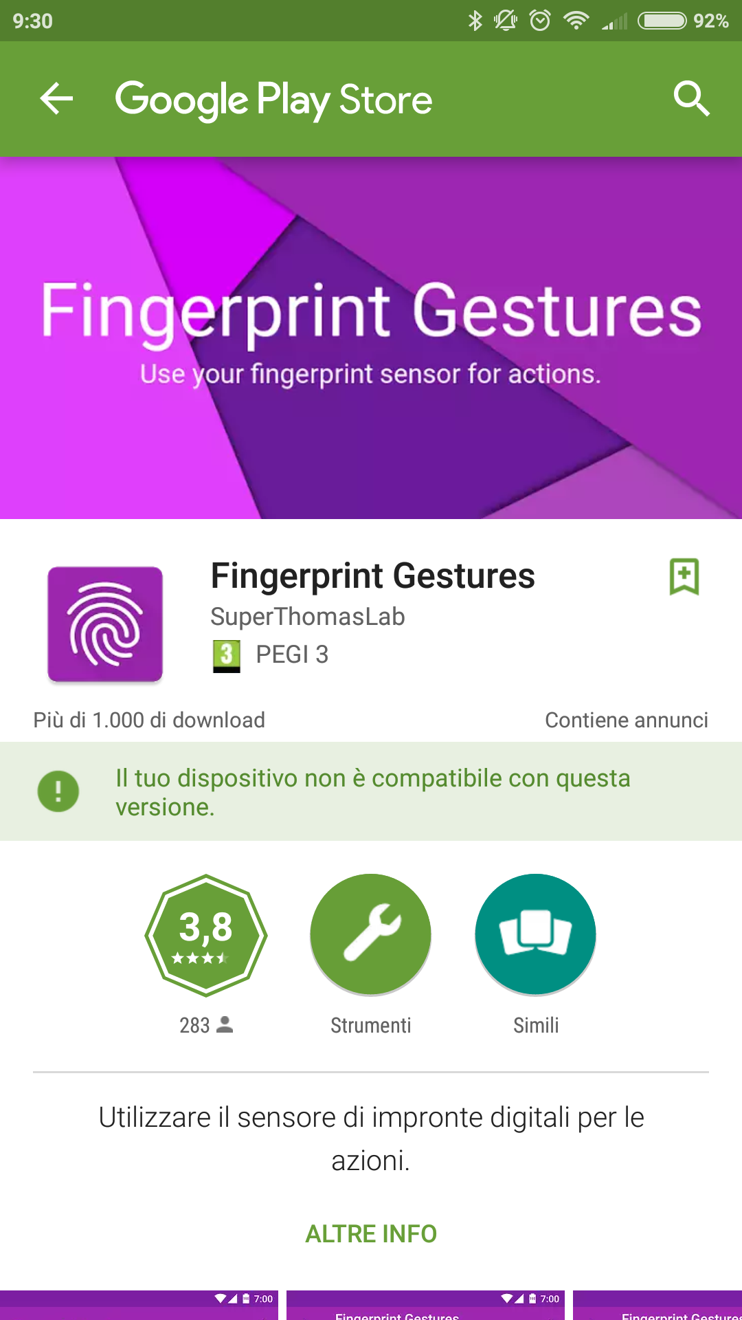 perche play store non mi fa scaricare i giochi